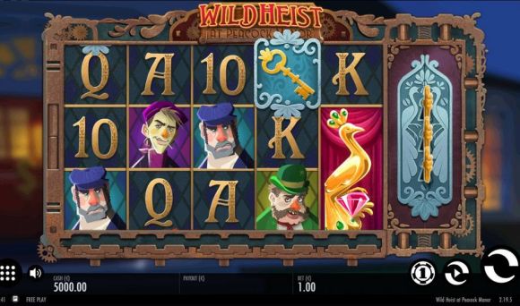 Wild Heist at Peacock Manor