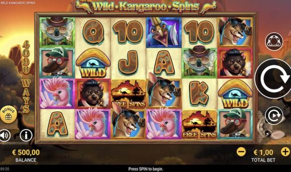 Wild Kangaroo Spins