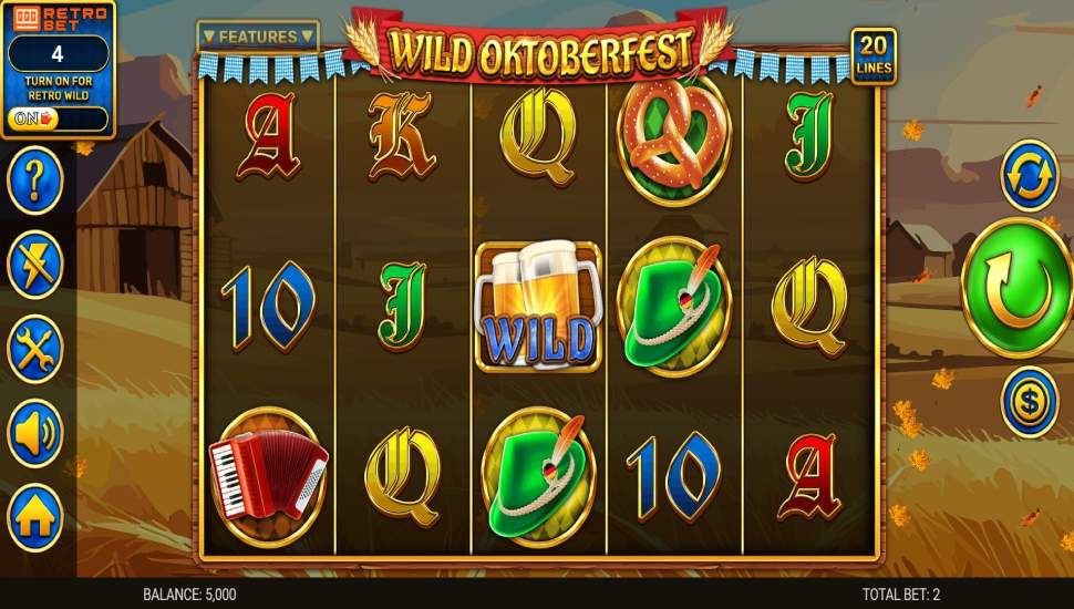 Wild Oktoberfest slot - gameplay