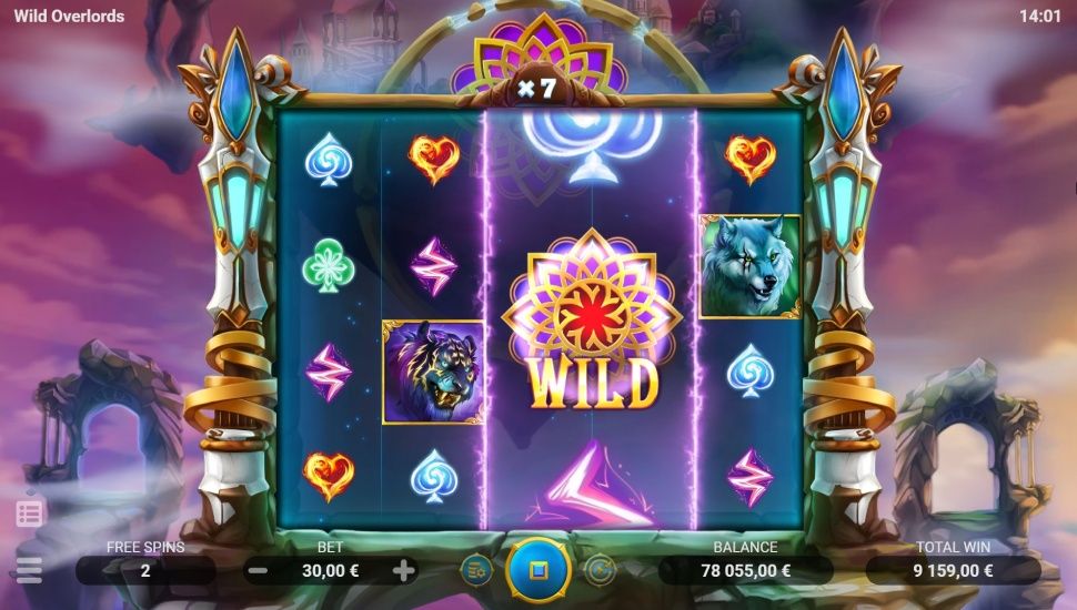 Wild overlords - free spins