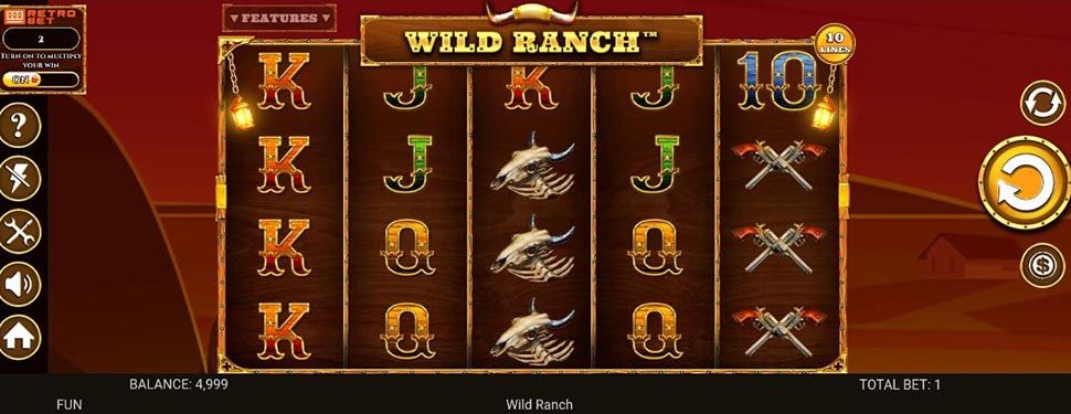 Wild Ranch slot mobile