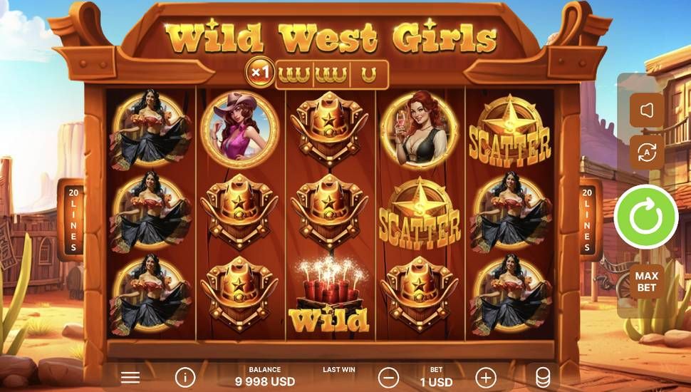 Wild West Girls slot mobile