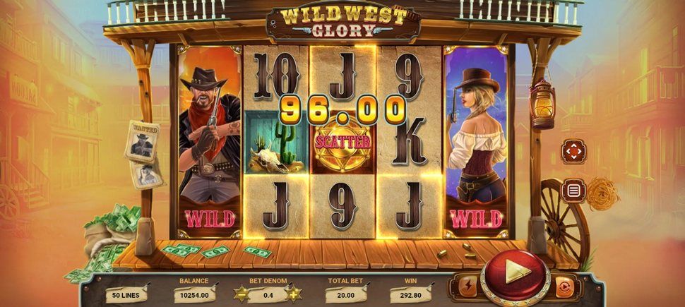 Wild West Glory slot Mobile
