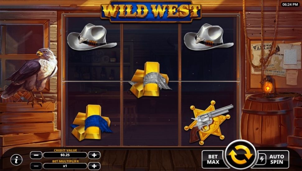 Wild West slot by Swintt preview
