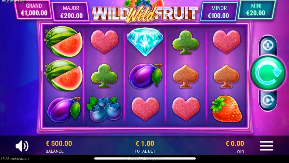 Wild wild fruit slot mobile