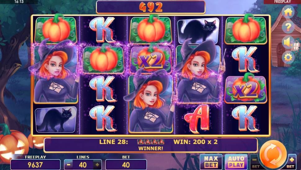 Wild Witches slot - feature