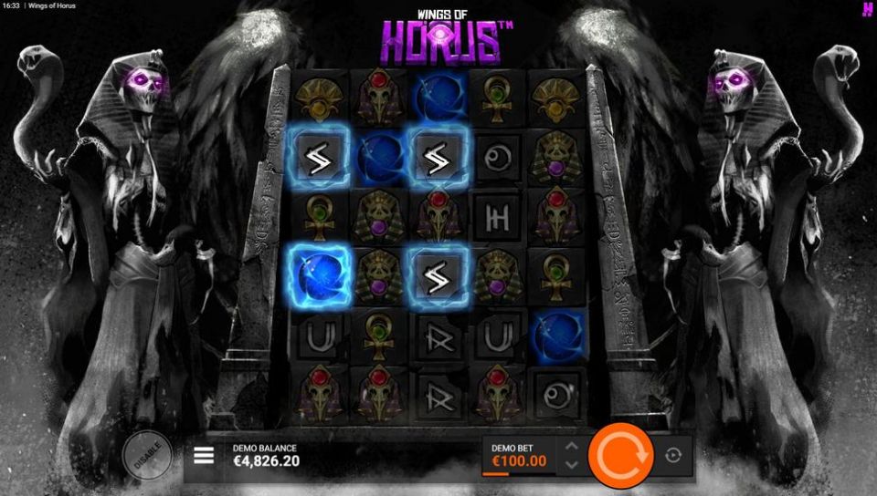 Wings of Horus Slot Orb Symbols