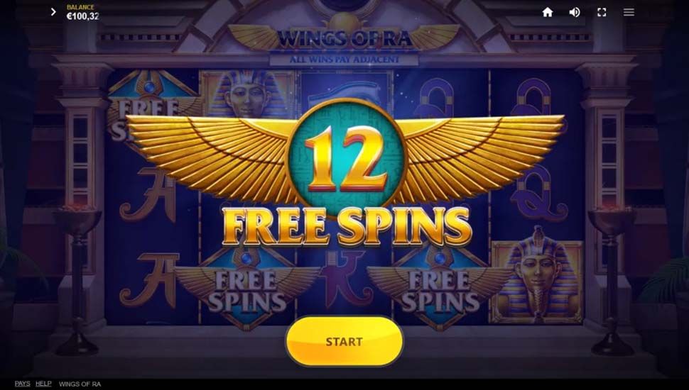 Wings Of Ra slot free spins