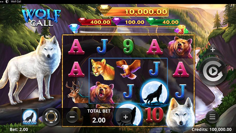 Wolf Call slot preview