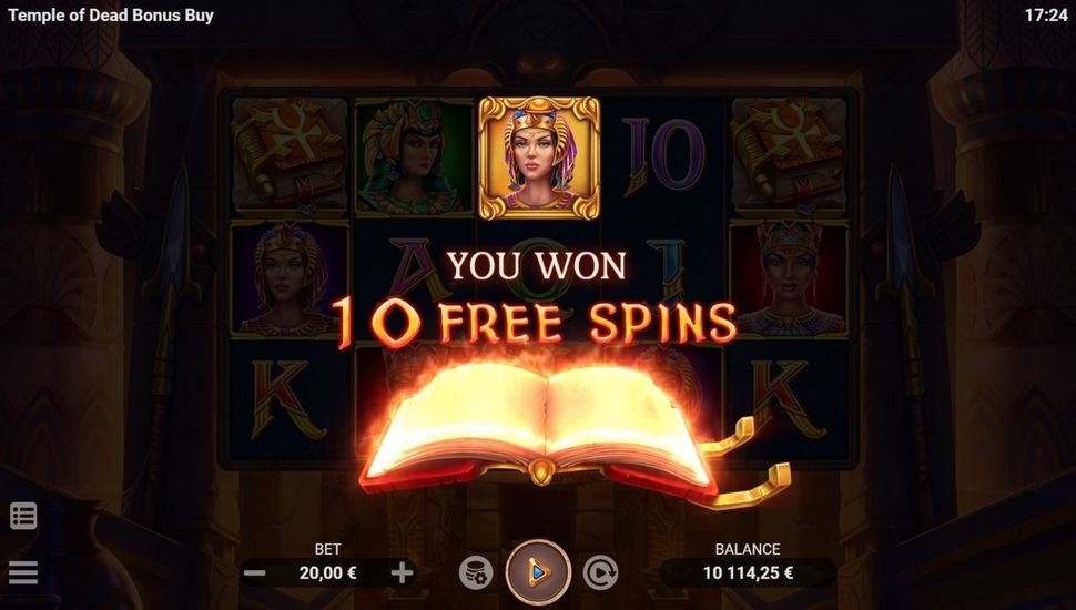 Temple of Dead Bonus Buy slot machine