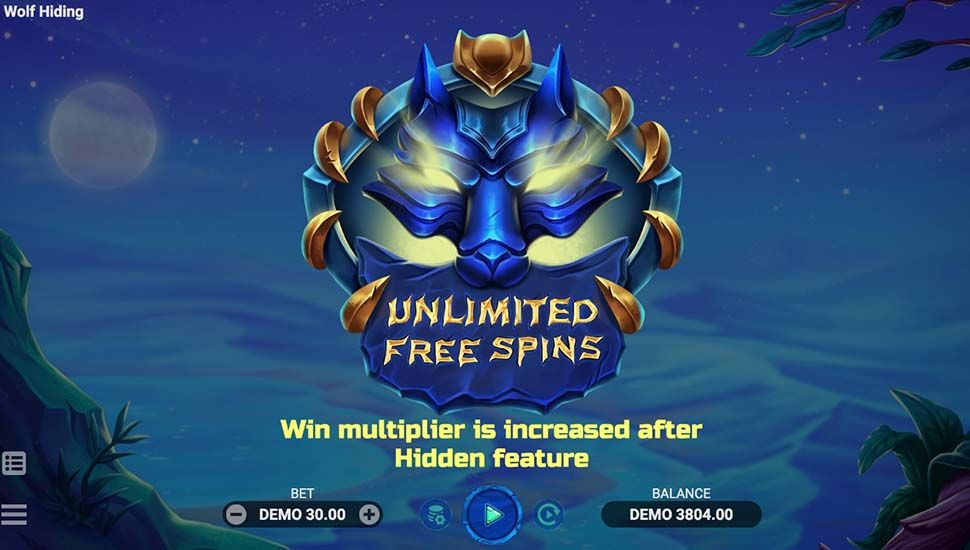 Wolf Hiding slot free spins