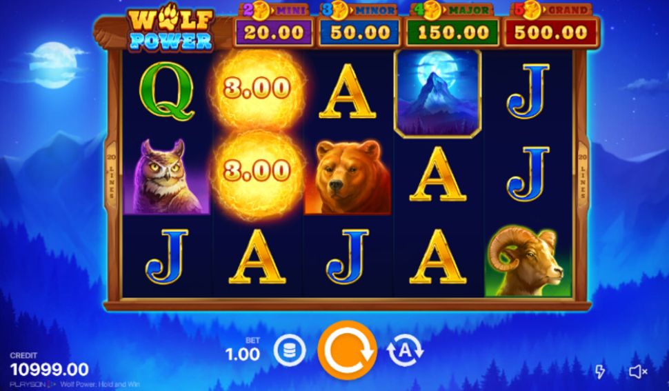Wolf Power: Hold and Win