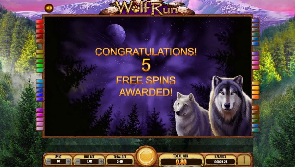 Wolf Run slot Free Spins