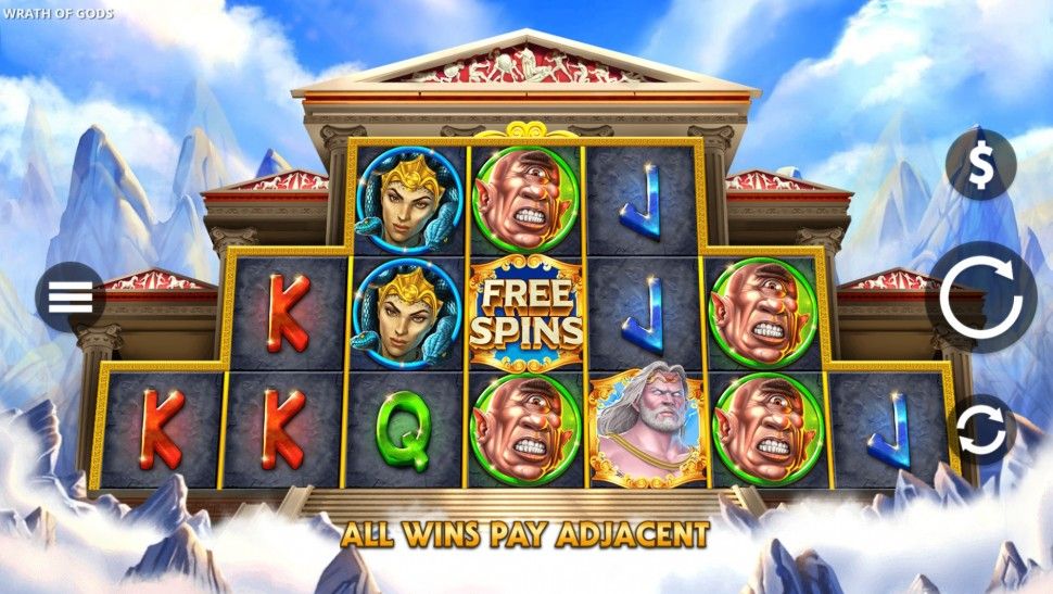 Wrath of Gods slot by Endemol Shine Gaming preview