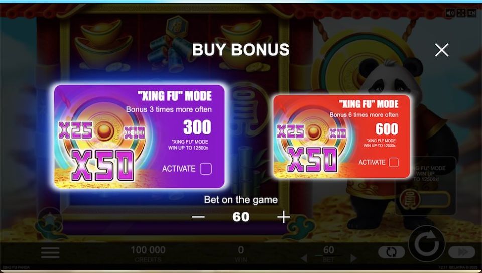 Xing Fu Panda slot Bonus Buy