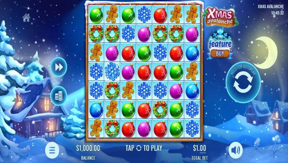 Xmas avalanche slot mobile