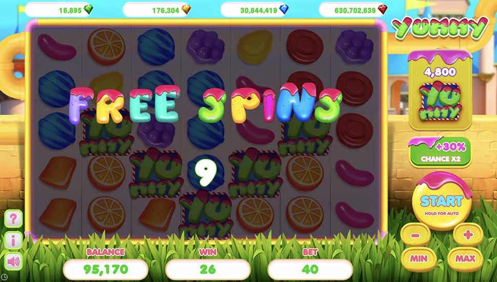 Yummy Buy Feature slot free spins