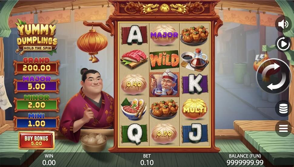 Yummy Dumplings slot Gameplay