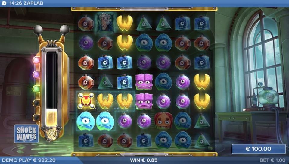 ZapLab slot Extra Features