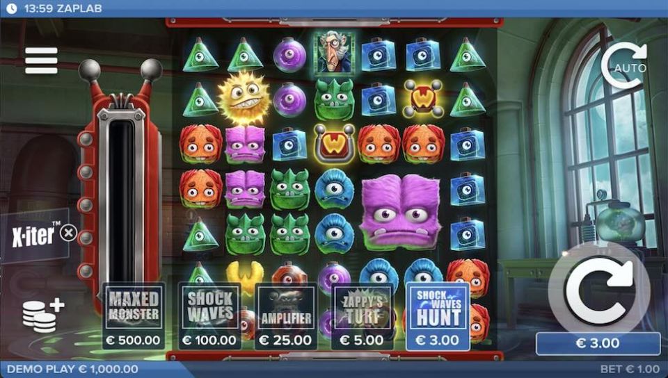 ZapLab slot X-iter