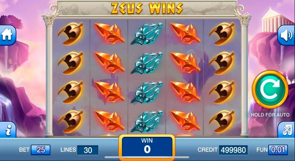 Zeus Wins slot mobile