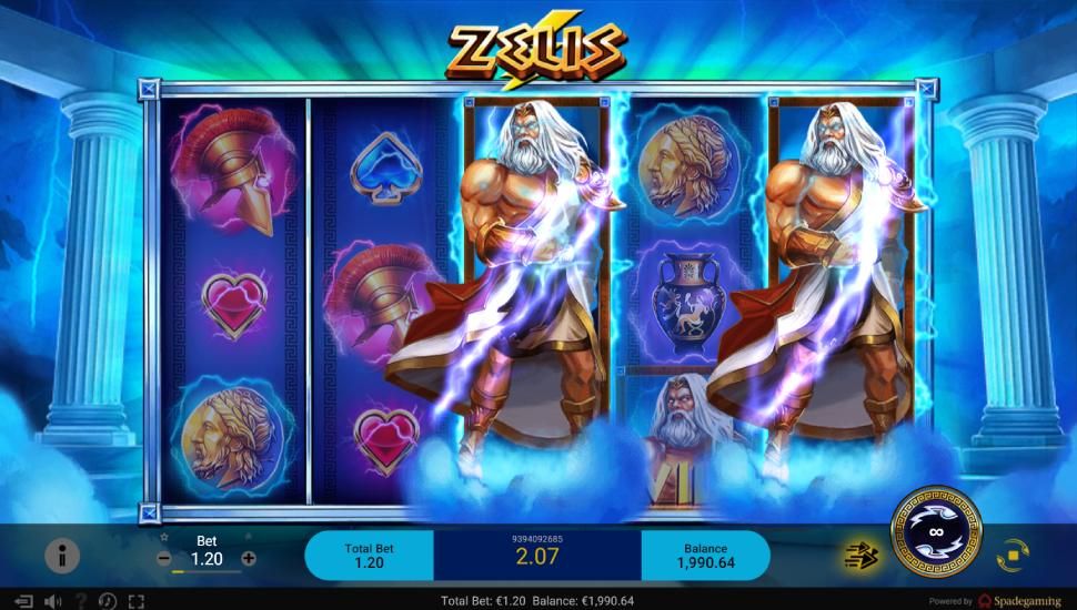 Zeus slot - feature