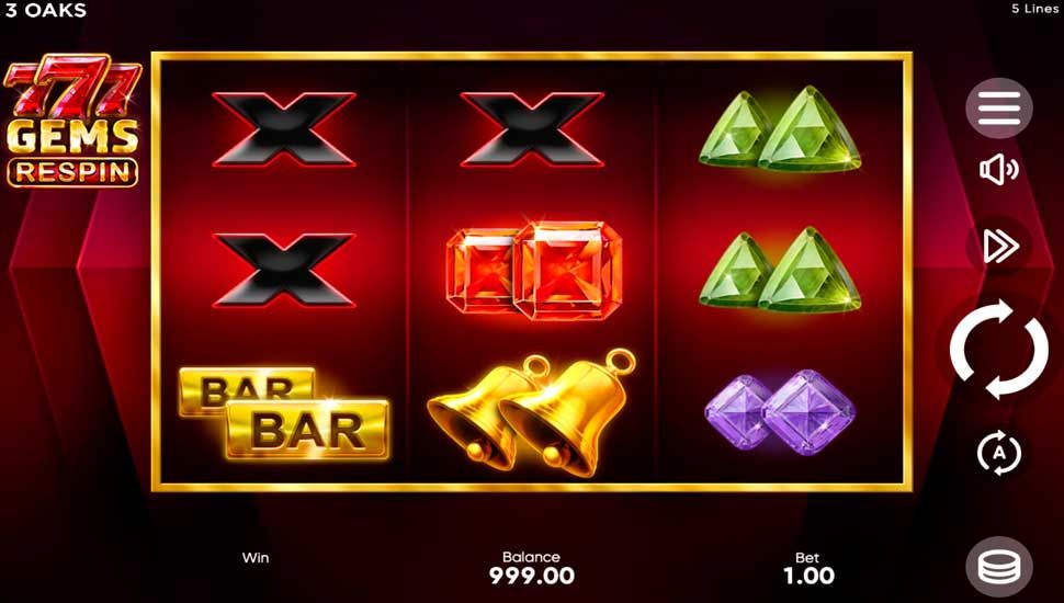 777 Gems Respin