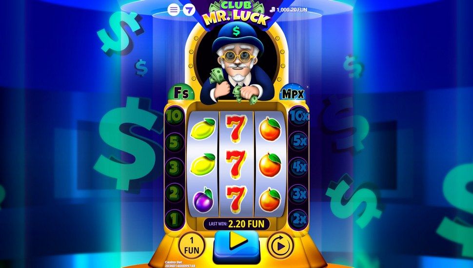 Club Mr. Luck slot gameplay