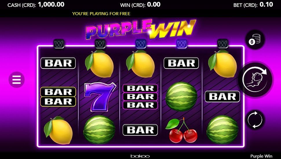 Purple Win slot
