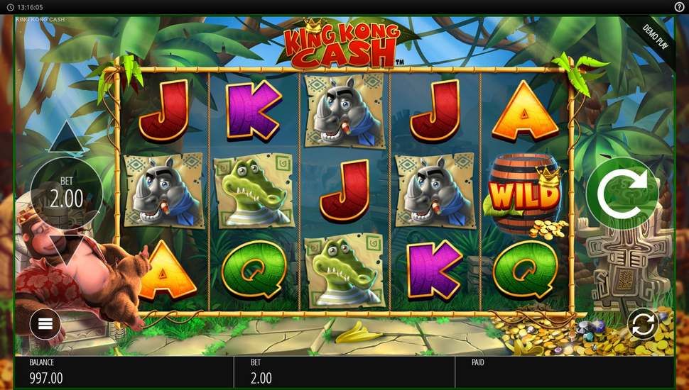 King Kong Cash slot