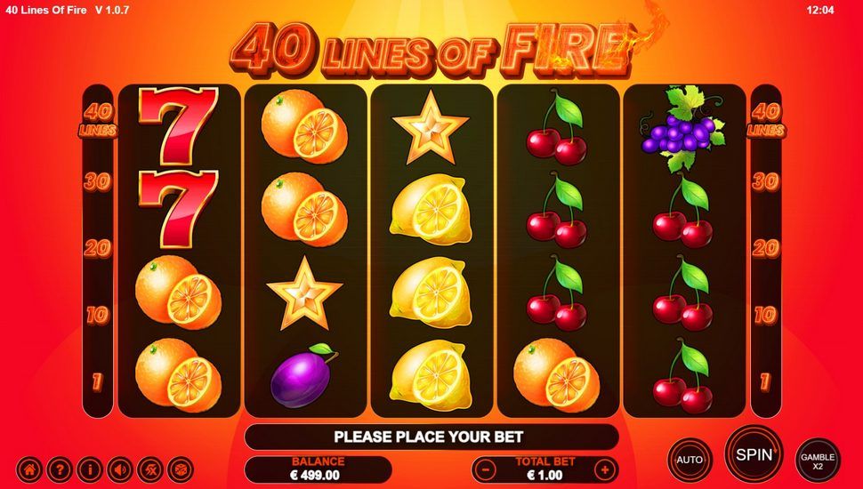 40 Lines of Fire slot