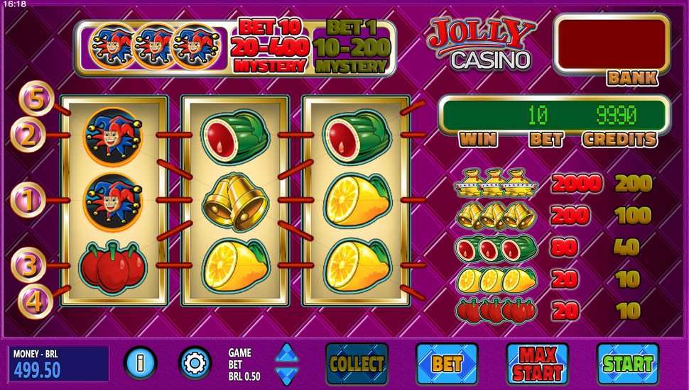 Jolly Casino slot gameplay