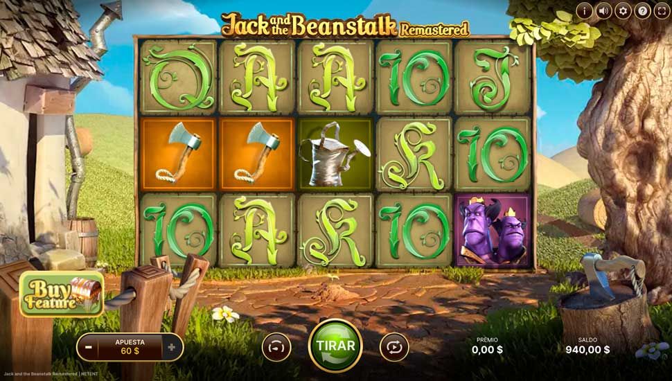 Jack and the Beanstalk slot gameplay