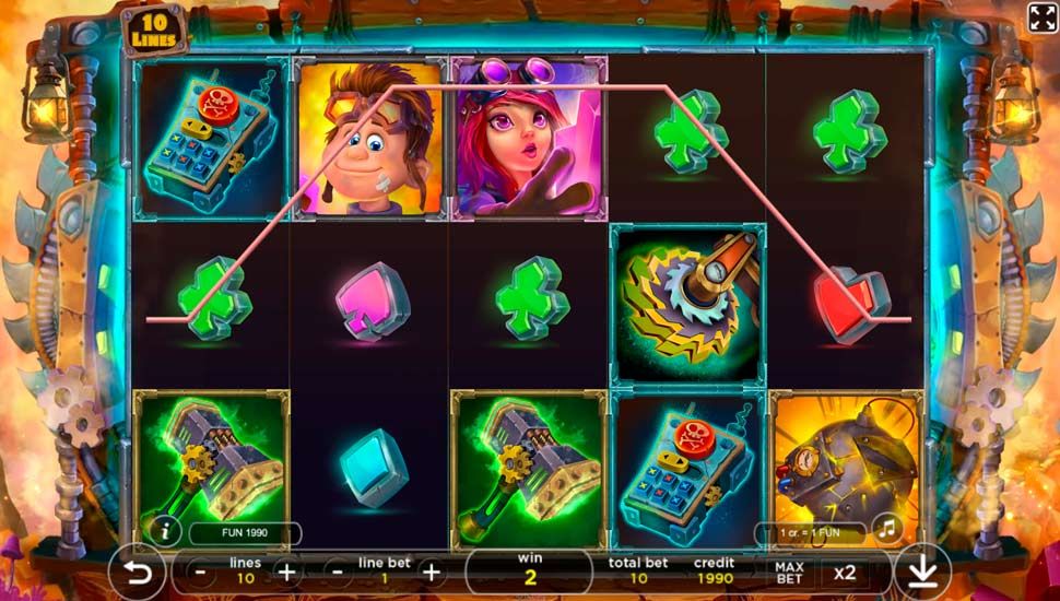 Diamonds Makers slot gameplay