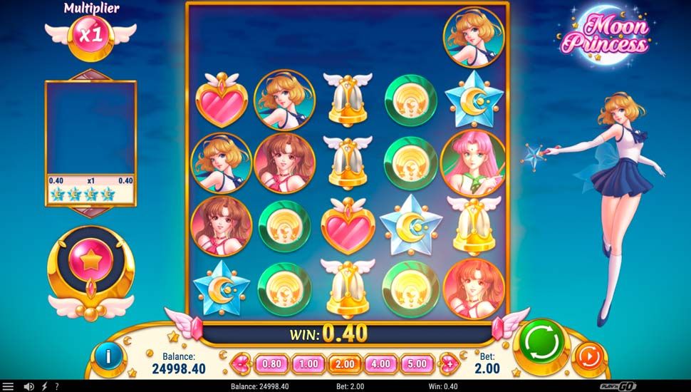 Moon Princess slot gameplay