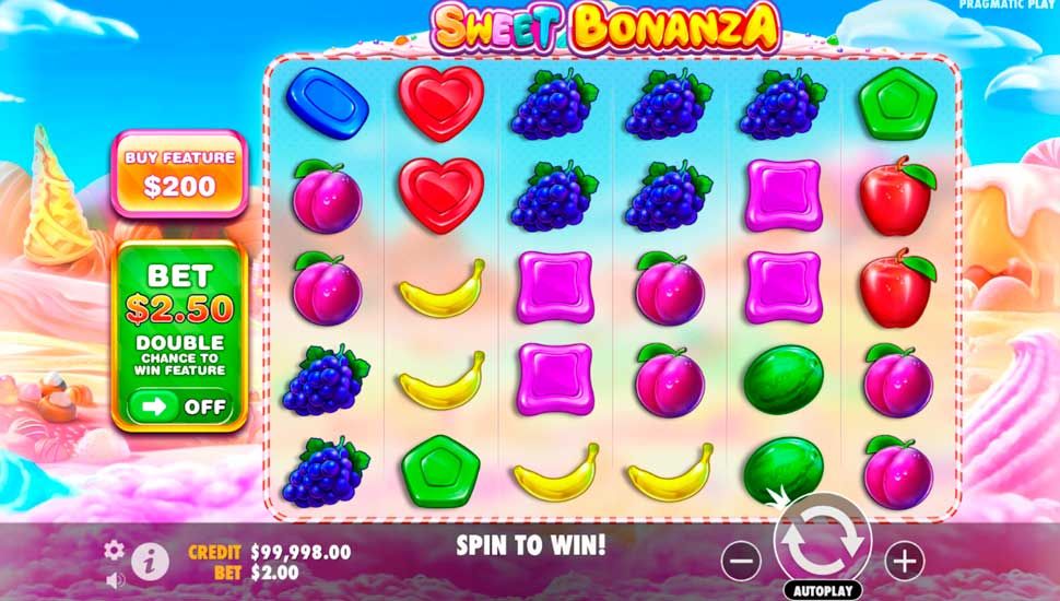 Sweet Bonanza slot gameplay