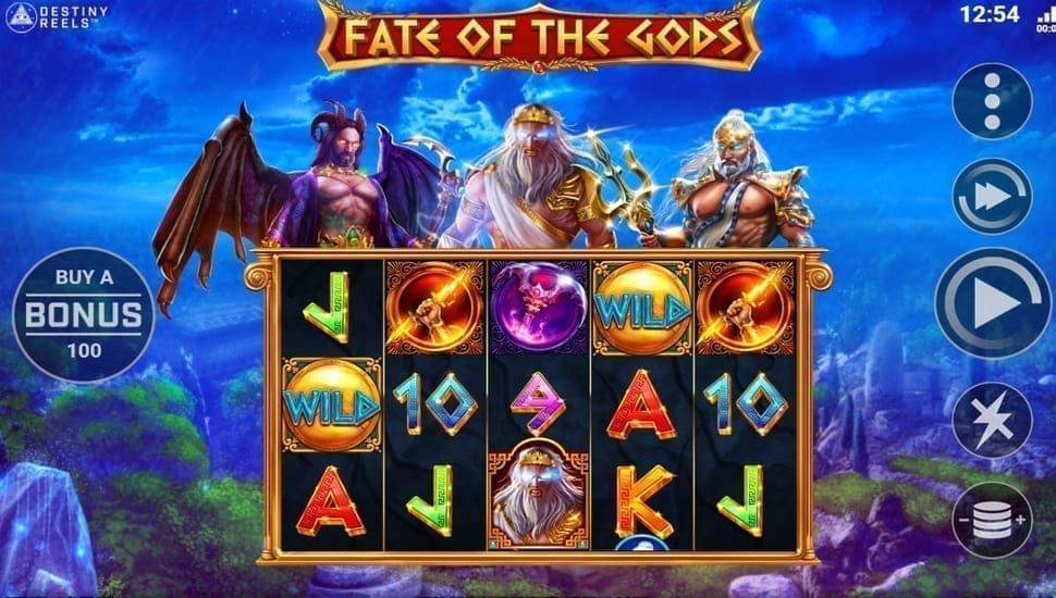 Fate of the Gods slot gameplay