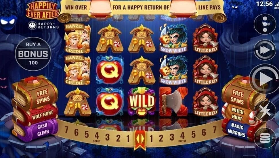 Happily Ever After slot gameplay