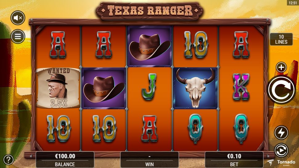 Texas Ranger slot