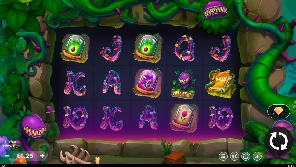 Ivy slot gameplay