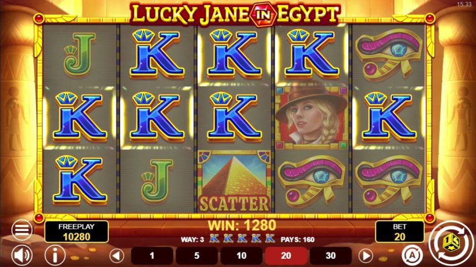 Lucky Jane in Egypt Slot Review | Free Play video preview