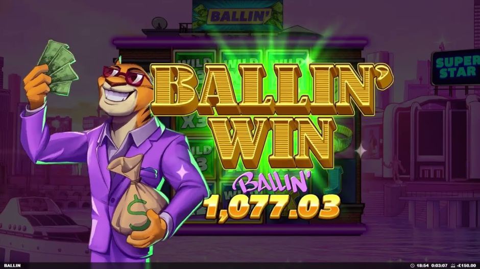 Ballin' Slot Review | Free Play video preview