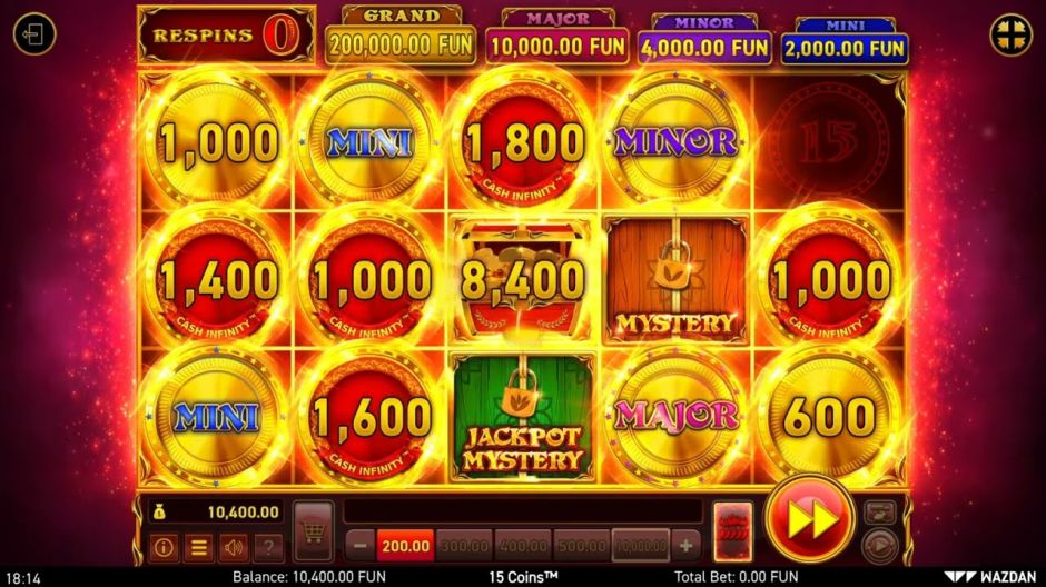 15 Coins Slot Review | Free Play video preview