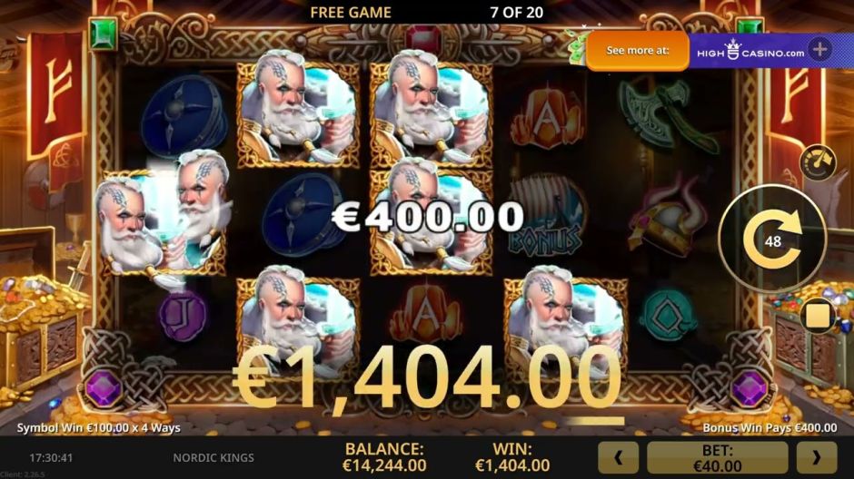 Nordic Kings Slot Review | Free Play video preview