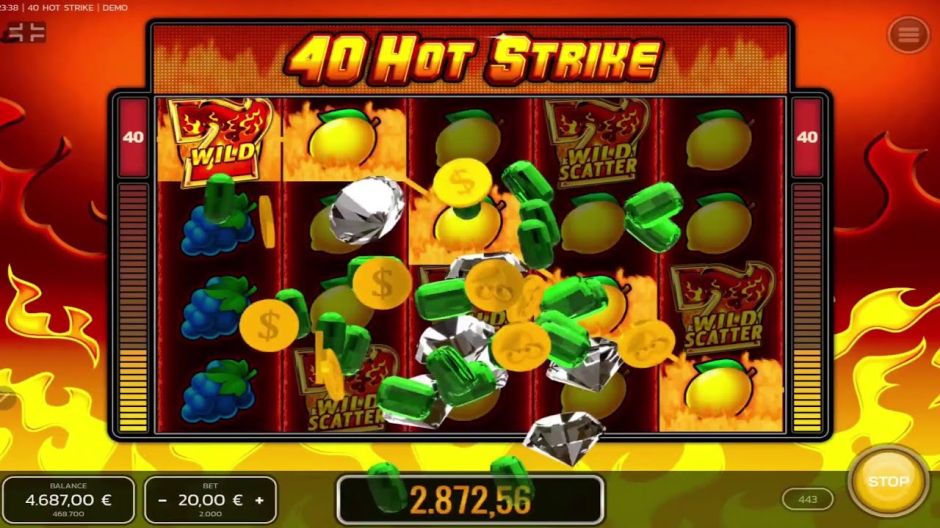 40 Hot Strike Slot Review | Free Play video preview