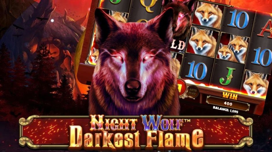 Night Wolf Darkest Flame Slot Review | Free Play video preview
