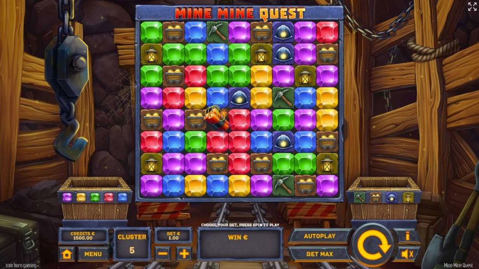 Mine Mine Quest Slot Review | Demo & Free Play | RTP Check video preview