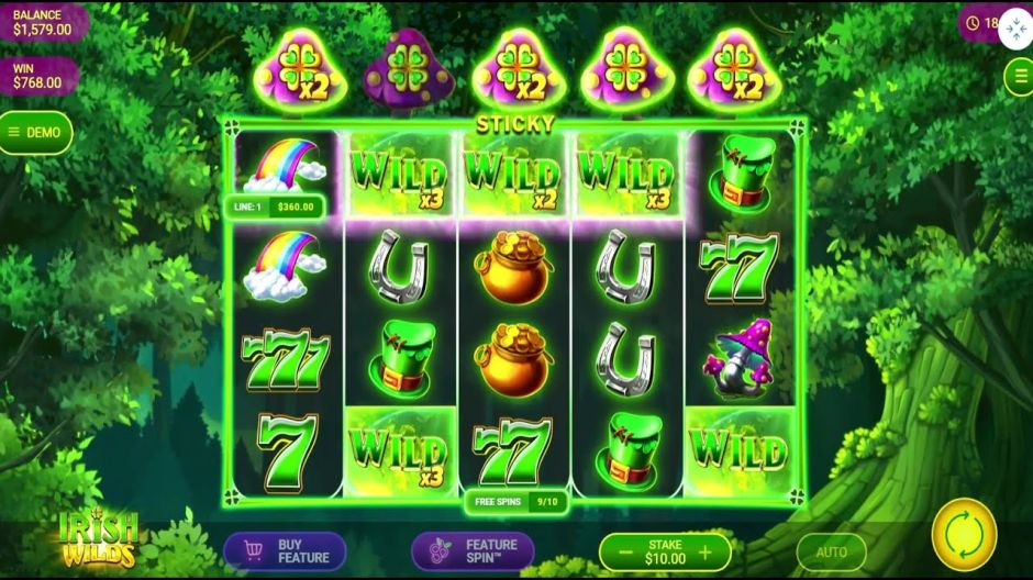 Irish Wilds Slot Review | Free Play video preview
