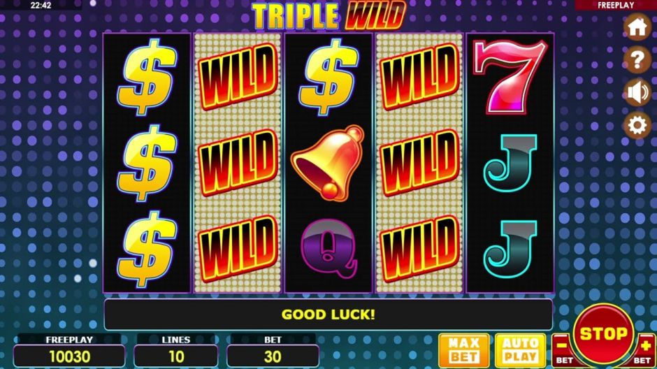 Triple Wild Slot Review | Free Play video preview