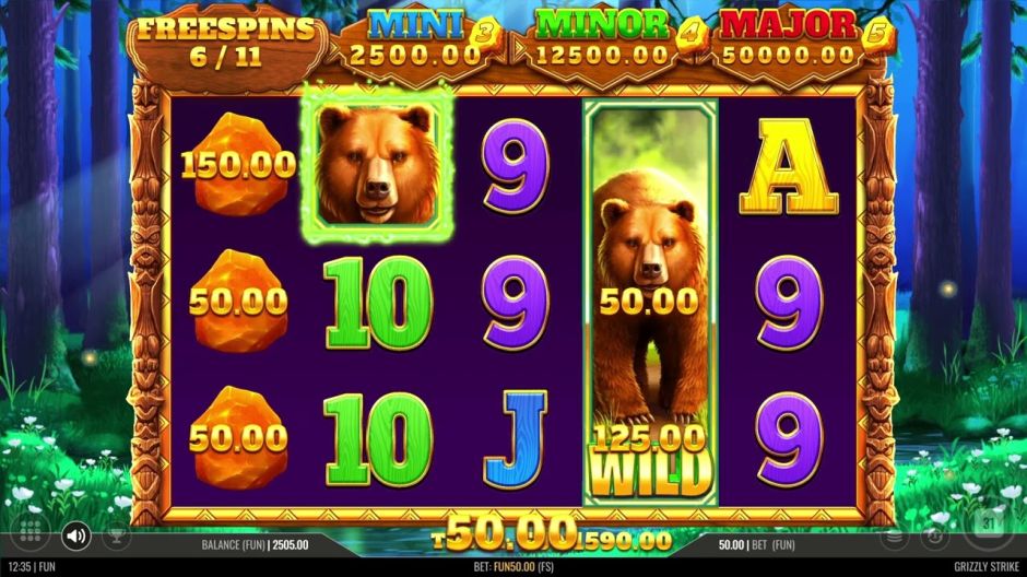 Grizzly Strike Hold and Win Slot Review | Free Play video preview